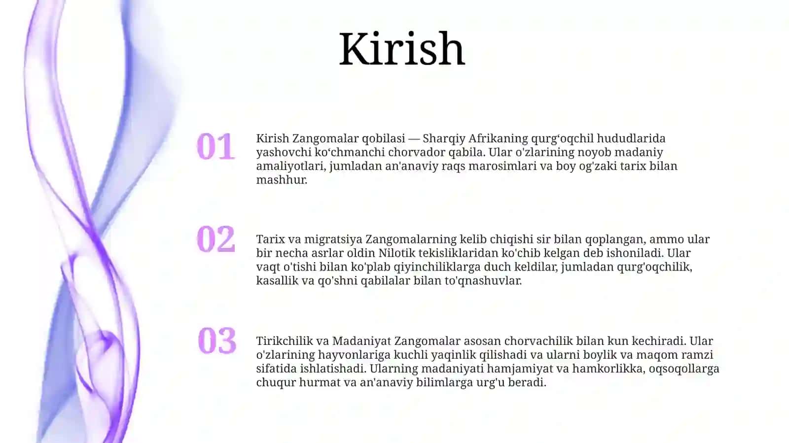 Zangomalar Qabilasi 2
