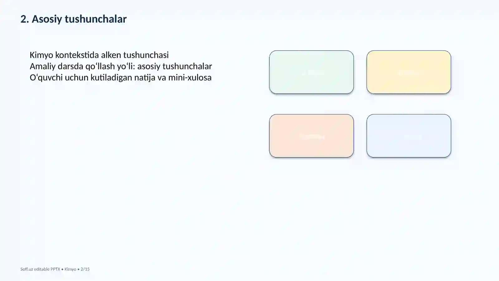Organik kimyo: uglevodorodlar - 15 slayd 2