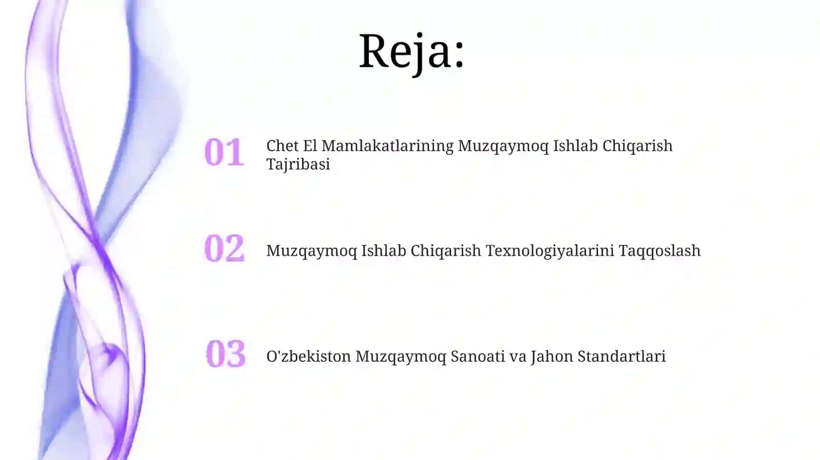 Muzqaymoq Ishlab Chiqarish Texnologiyasi 2