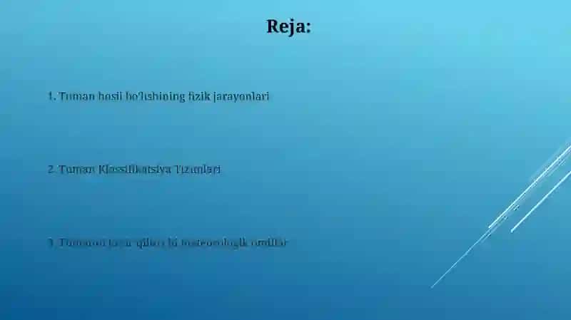 Tuman Klassifikatsiya Tizimlari 2