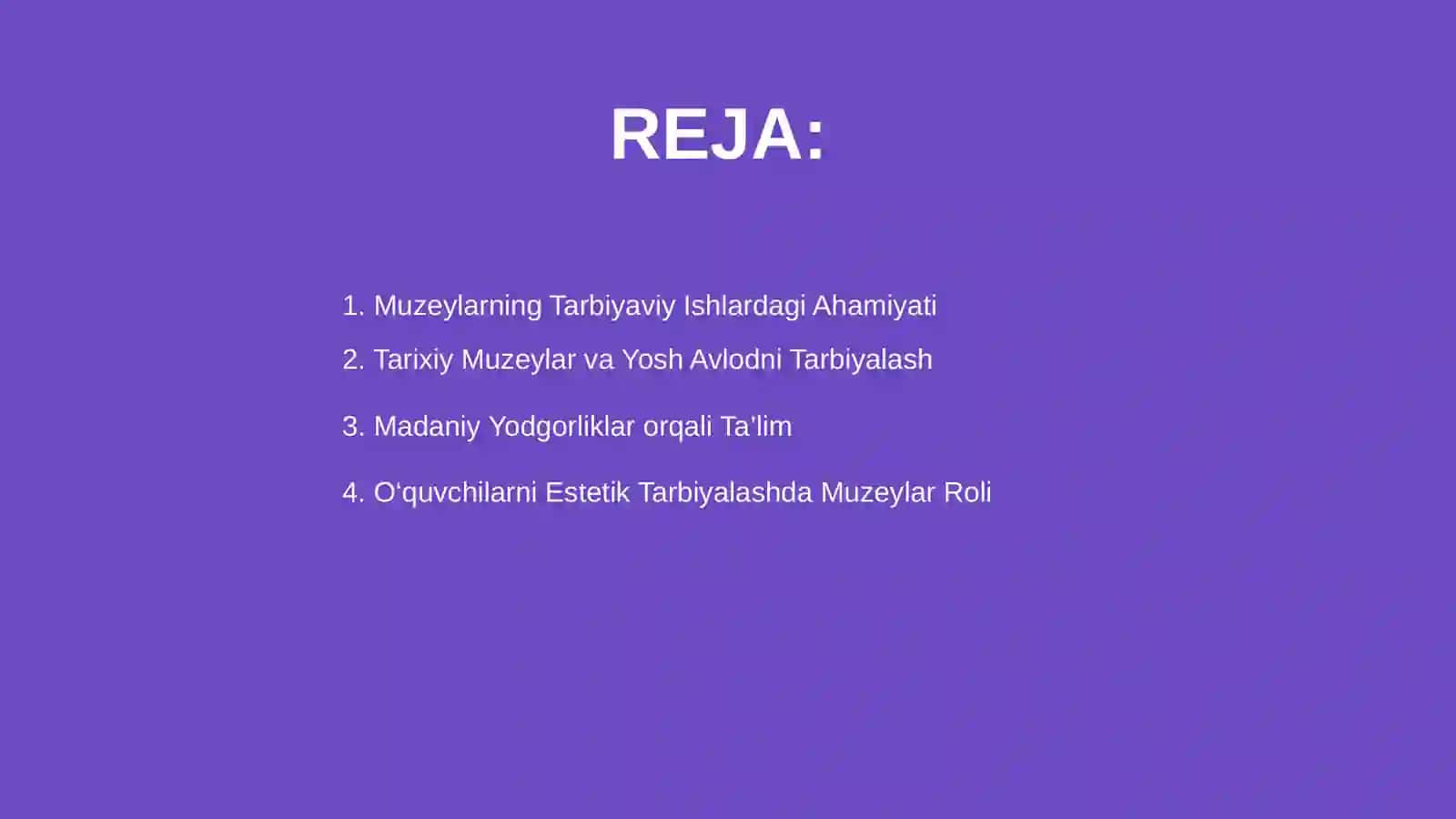Tarbiyaviy ishlarda muzeylarning órni 2