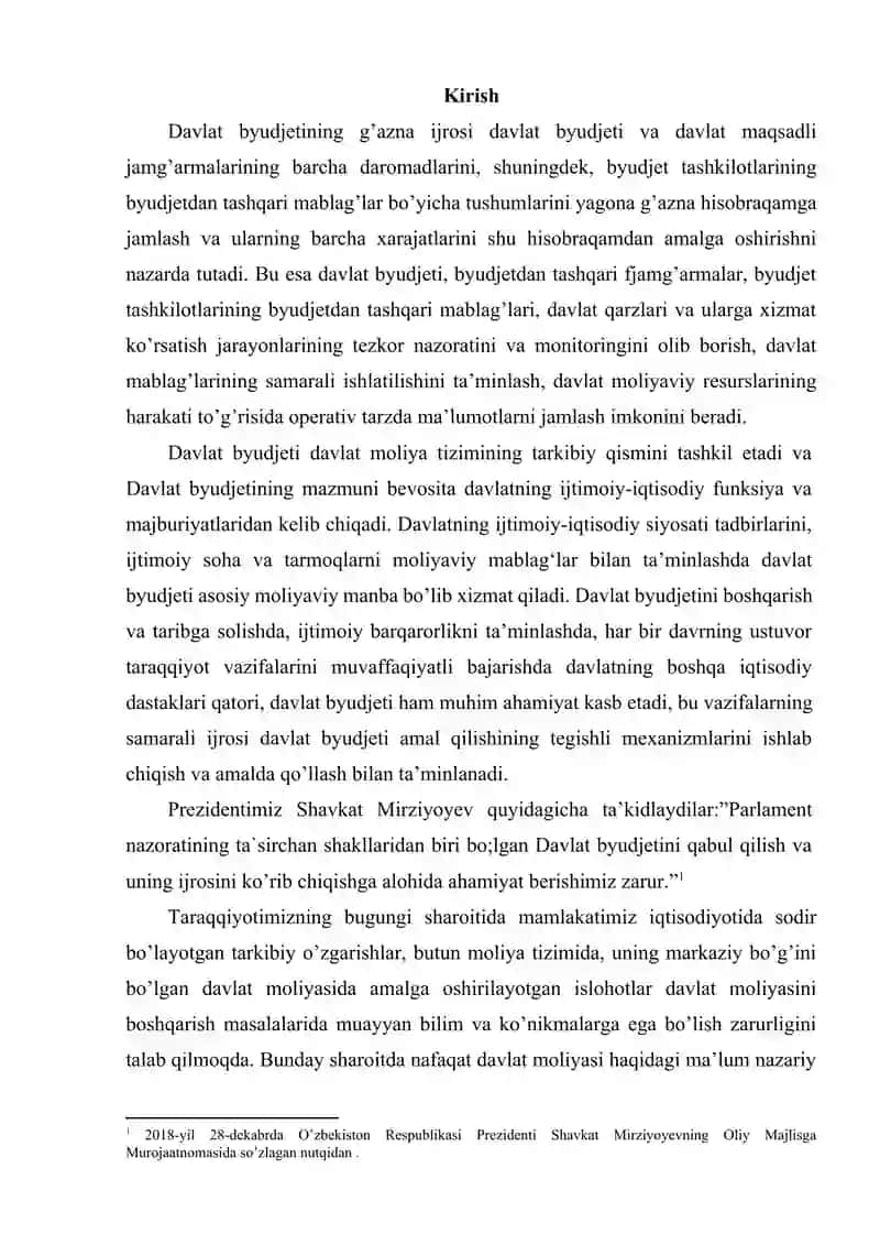 Byudjetlararo munosabatlar hamda qarzlar hisobi 2