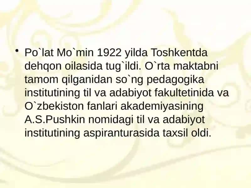 Po'lat Mo'min-Bolalaryozuvchisi 2