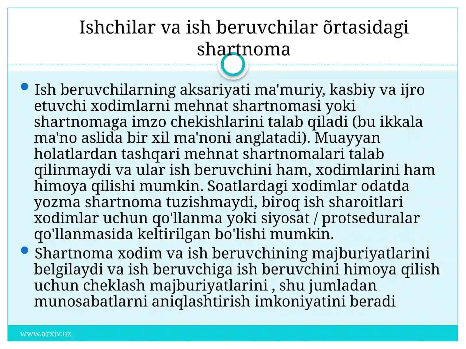 Ishchilarga beriladigan ishlab chiqarish yo'l yo'riqlar 2