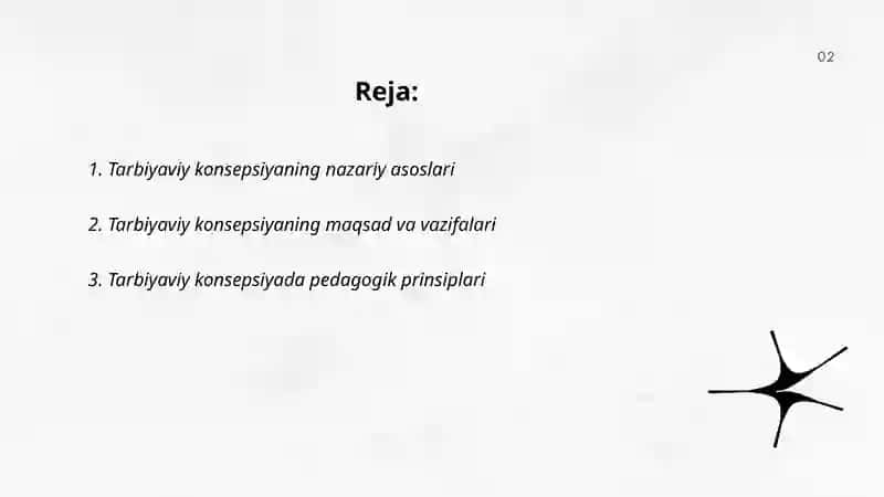 Tarbiyaviy konsepsiyalar 2