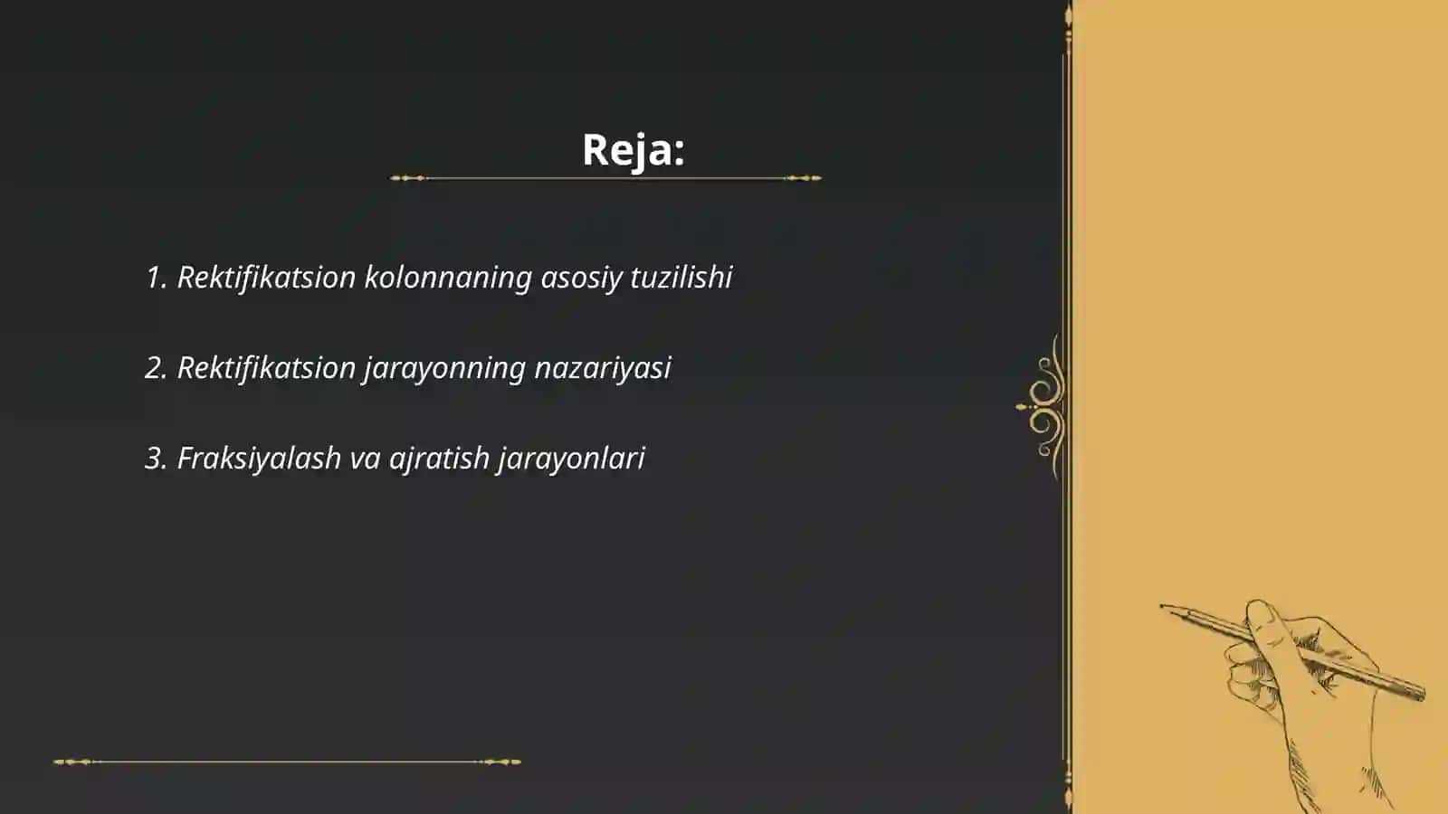 Rektifikatsion kalonna 2