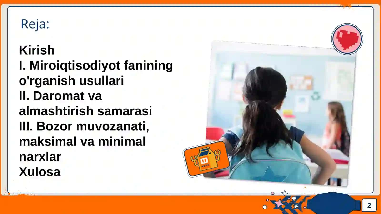 Miroiqtisodiyot fanining o'rganish usullari 2