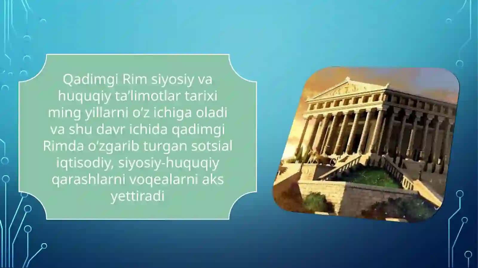 QADIMGI RIMDA ILMIY BILIMLARNING TARAQQIY ETISHI 2