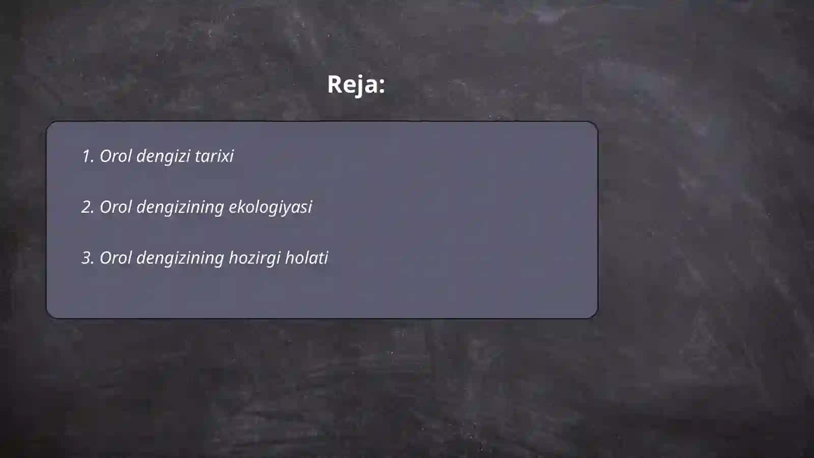 Orol fojiasi 2