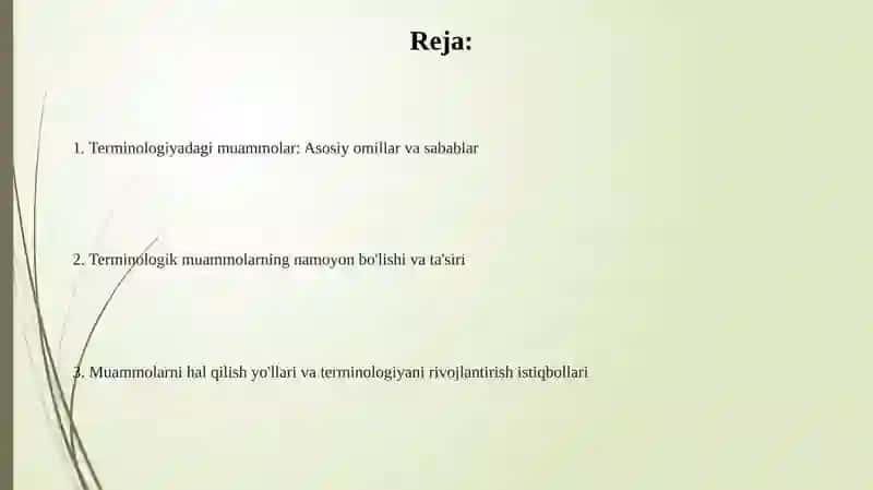 Terminologiyadagi muammolar 2