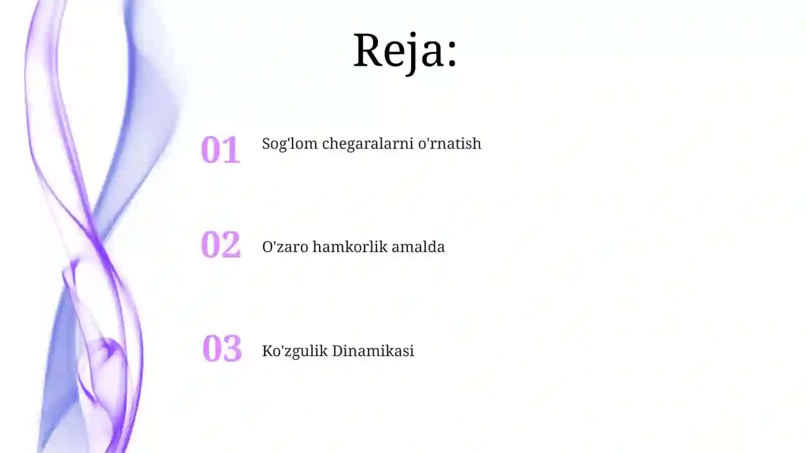 Ko'zgulik Dinamikasi 2