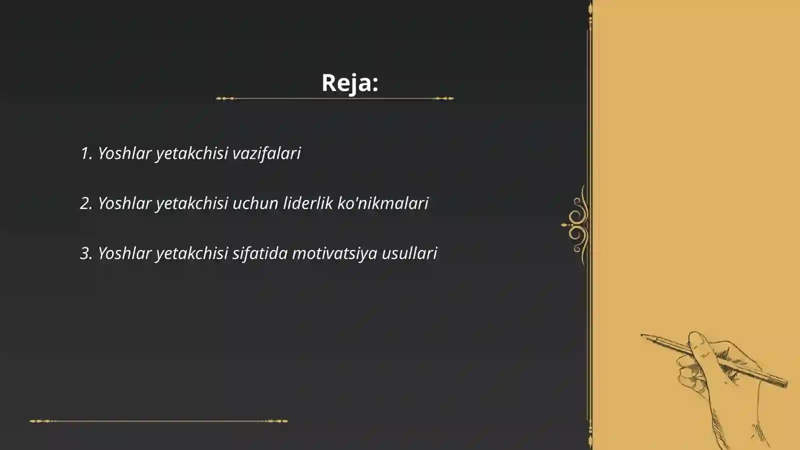 Yoshlar yetakchisi 2