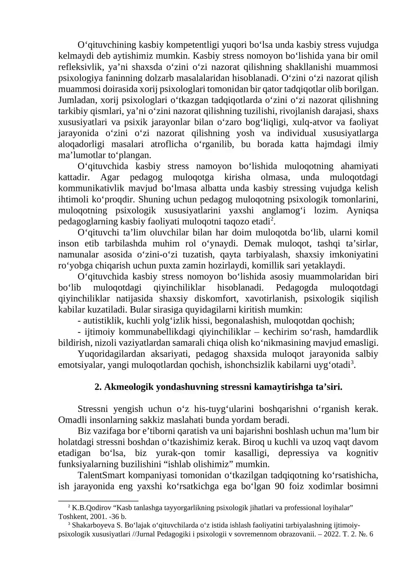 PEDAGOGIK FAOLIYATDA STRESS VA AKMEOLOGIYA 2