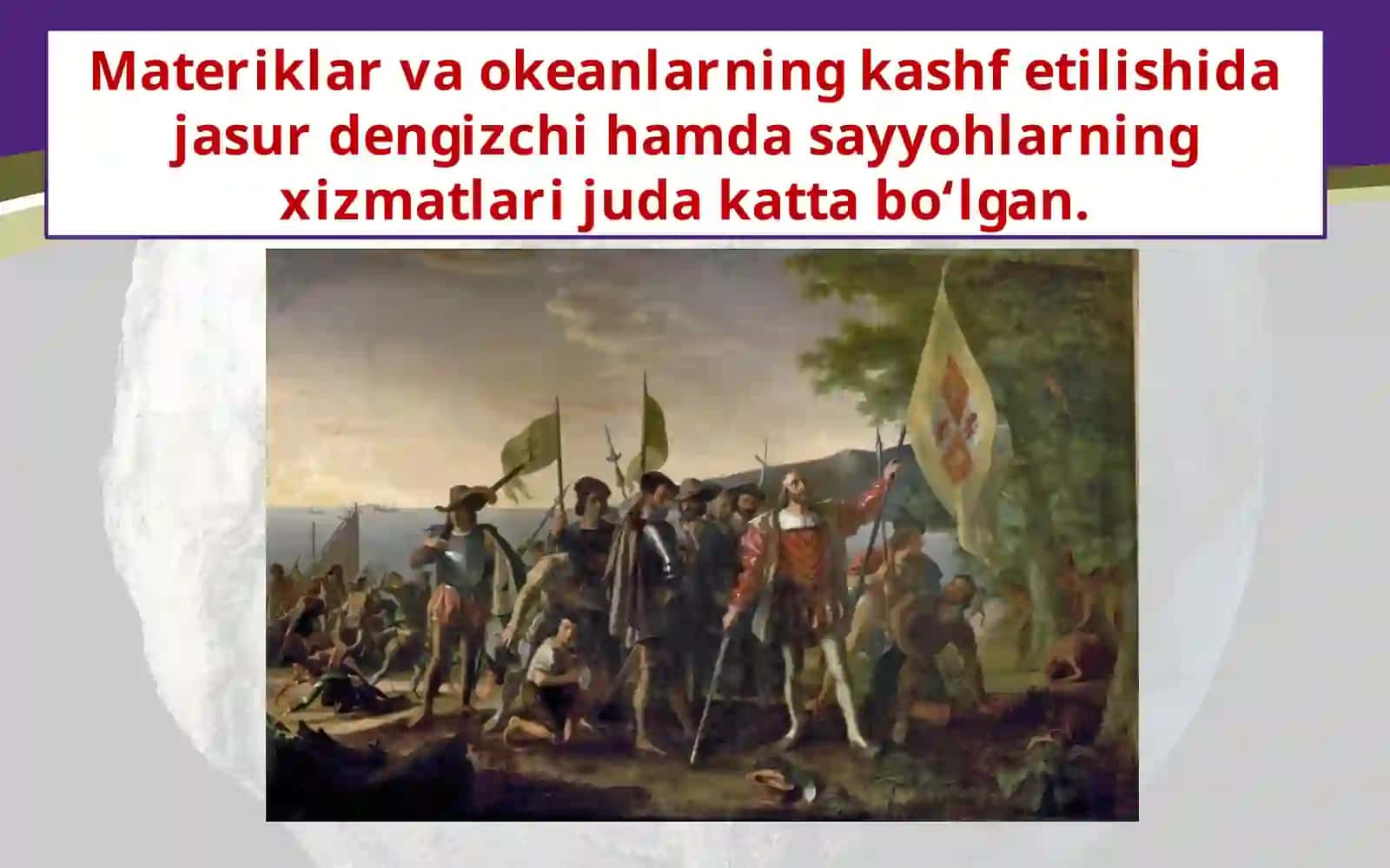 Yer yuzining kashf etilishi va o‘rganilishi 2