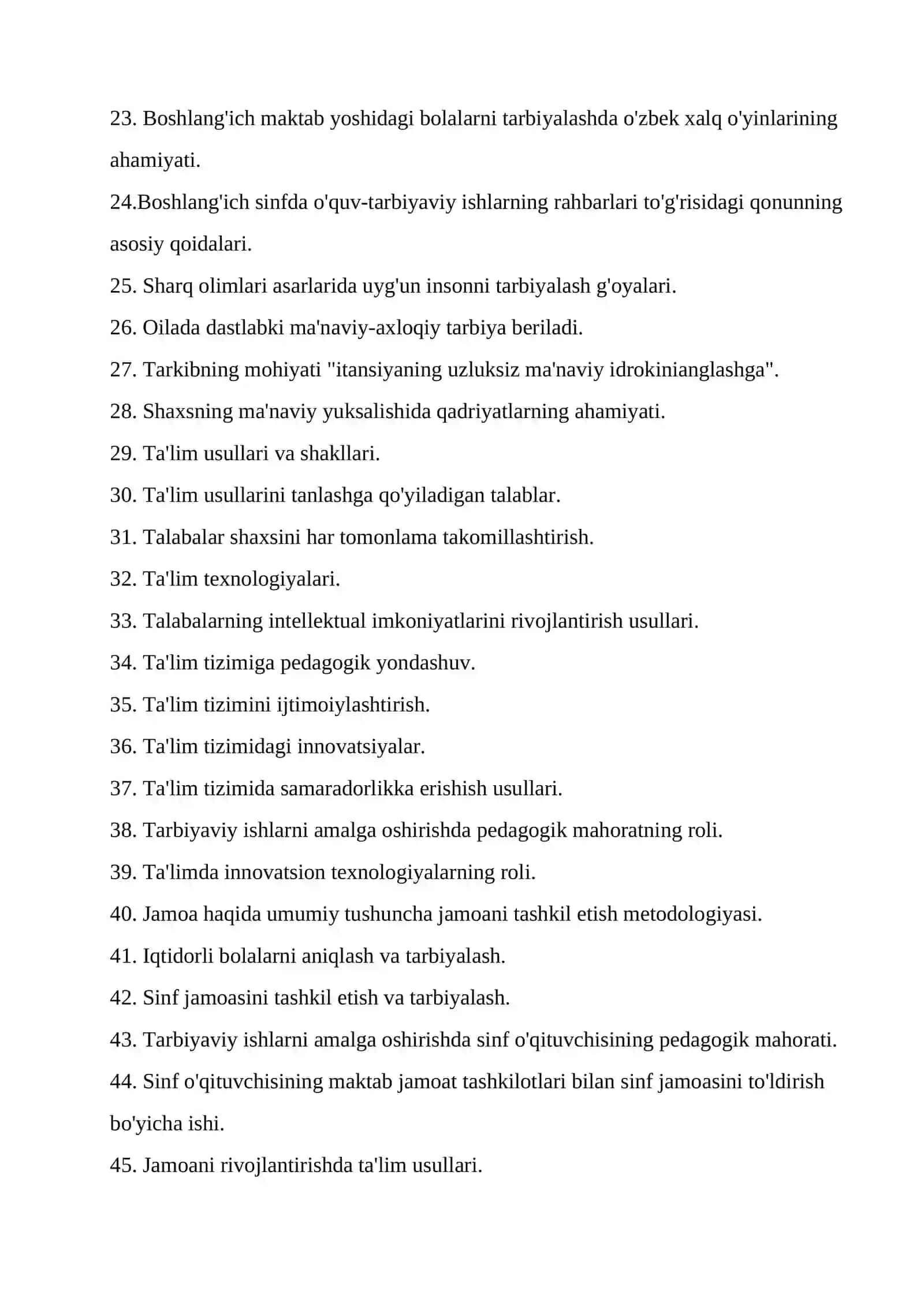 Sinf o'qituvchisining pedagogik ko'nikmalari 2