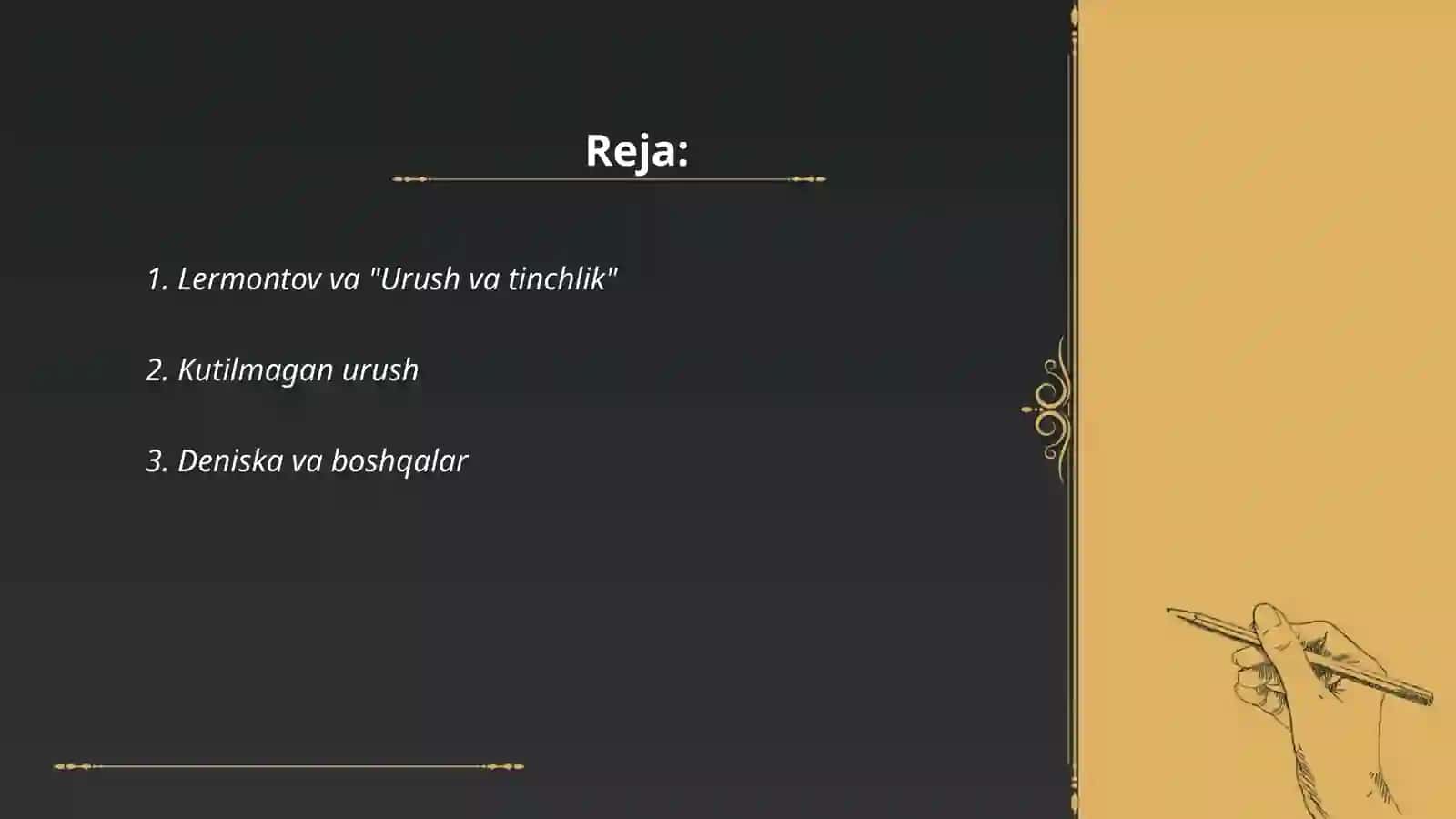 Lev Tolstoy "Urush va tinchlik" 2