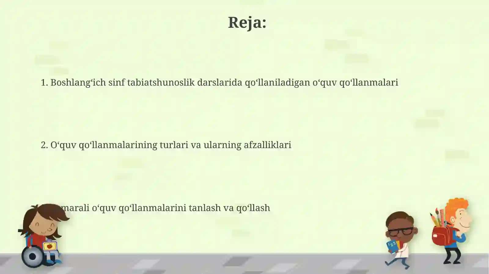 Modellashtirish va simulyatsiya usullari 2
