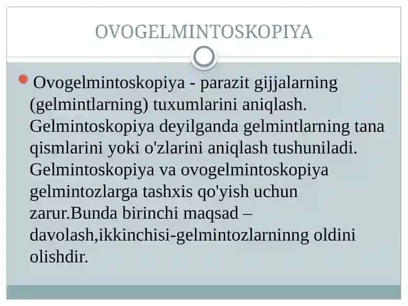 Ovogelmintoskopiya 2