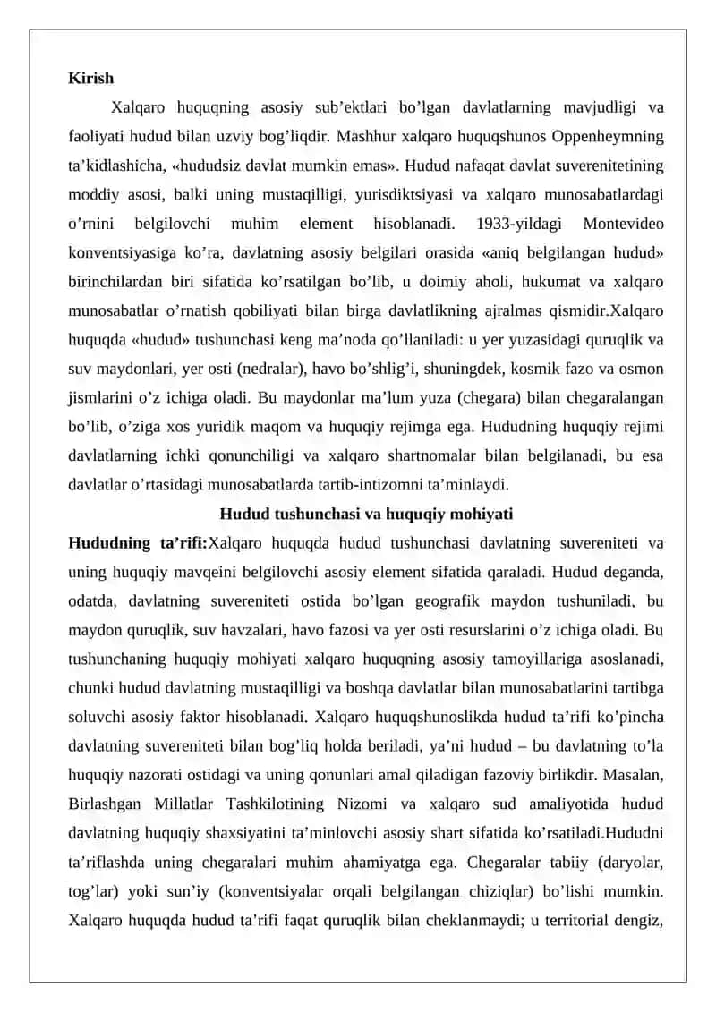 Xalqaro huquqda hudud 2