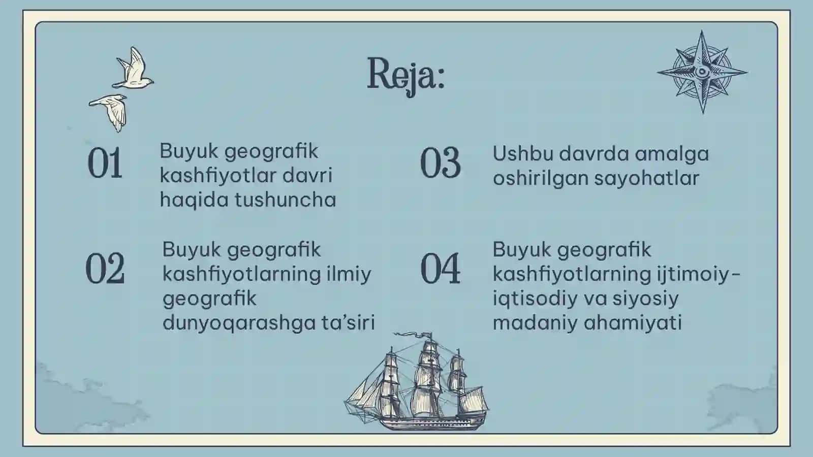 Buyuk geografik kashfiyotlar davri 2