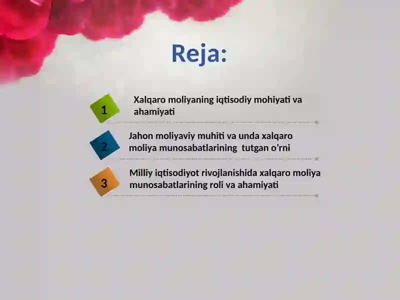 Xalqaro moliya 2