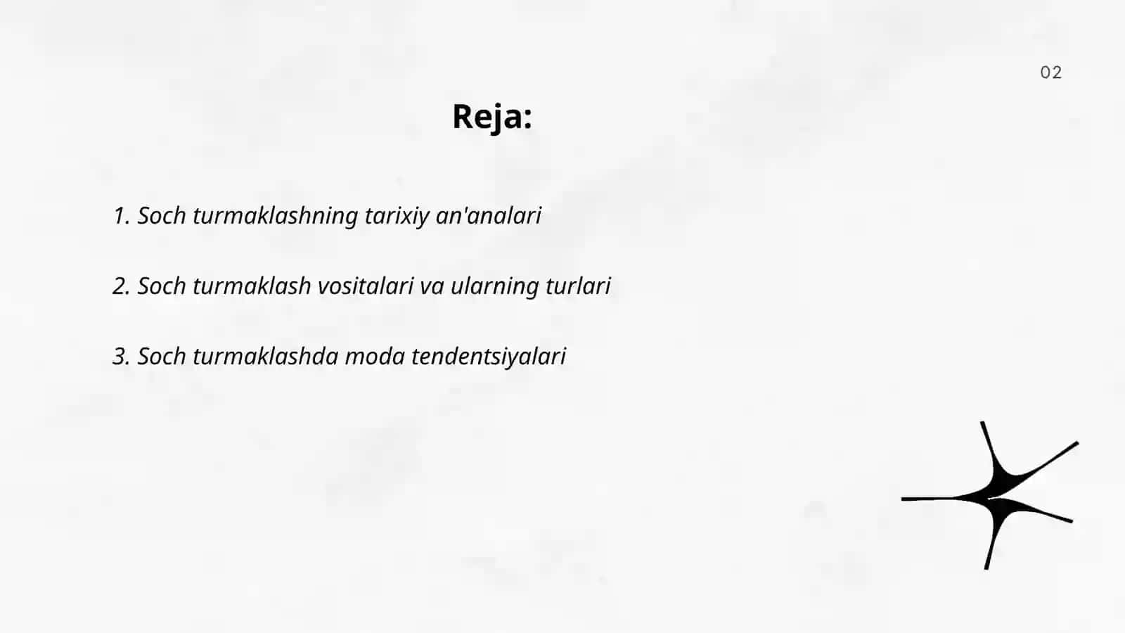 Soch turmaklash va parvarish qilish 2