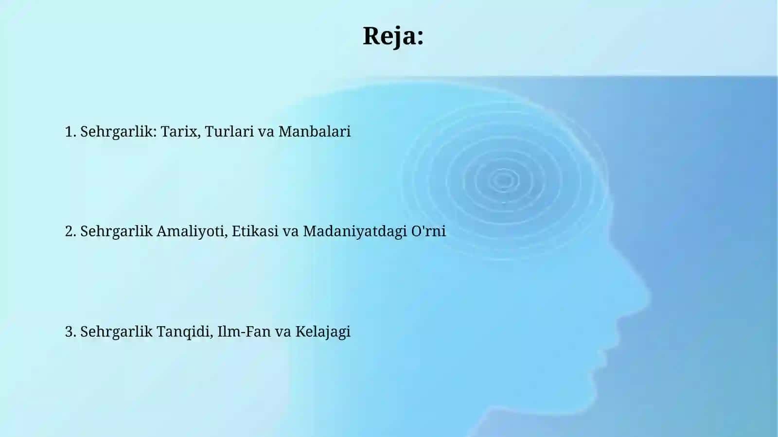 Sehrgarlik: Tarix, Turlari va Manbalari 2