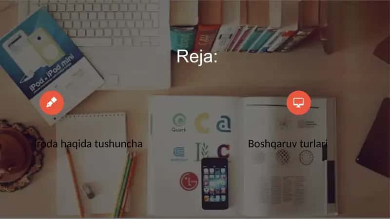 Iroda boshqaruv usullari 2