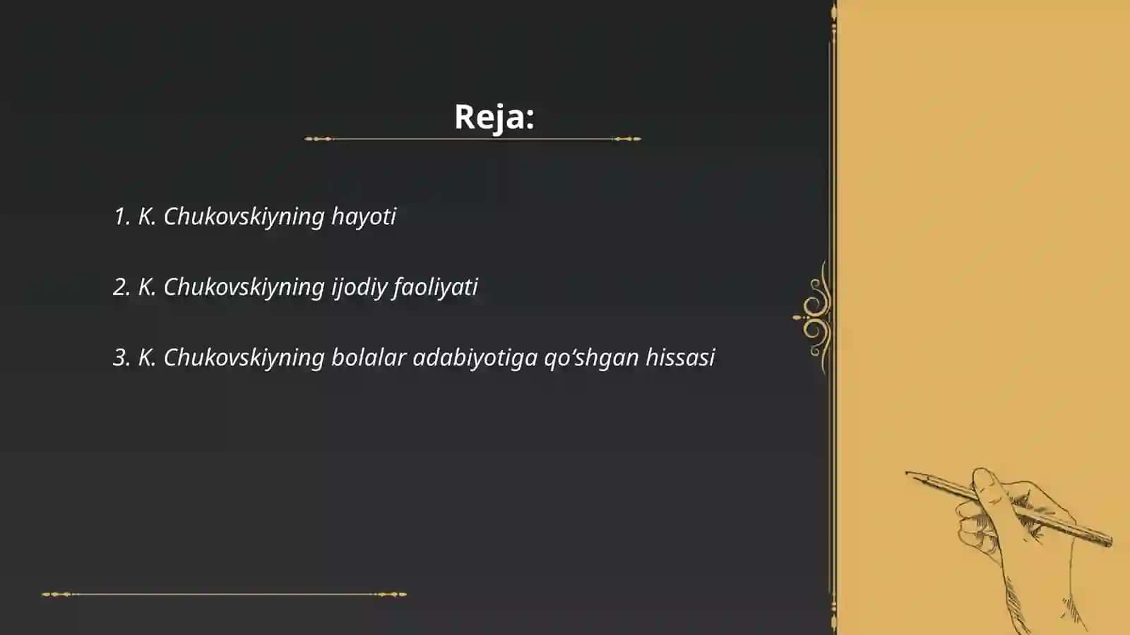 K. Chukovskiyning Hayoti 2