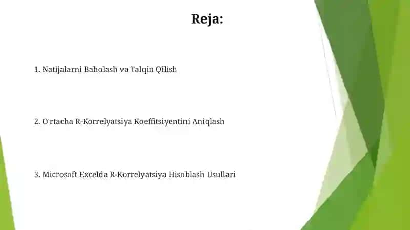 Ma'lumotlarni tayyorlash va import qilish 2