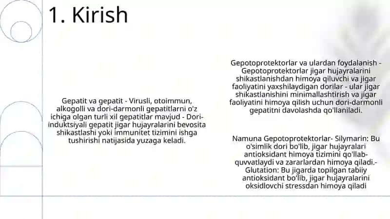 Gepotoprotektor Vositalar 2