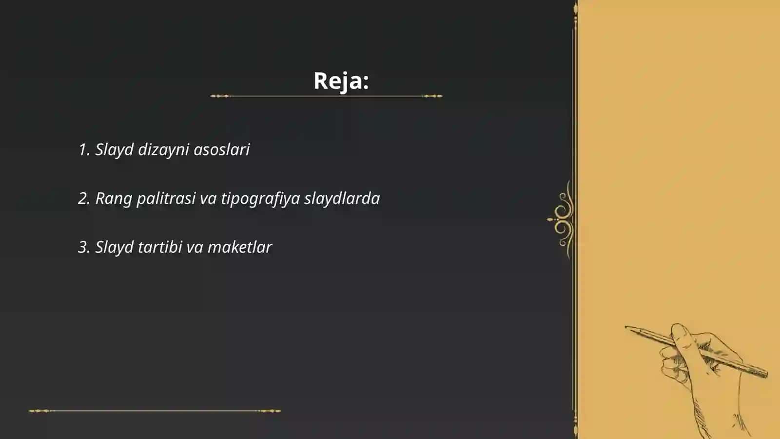 Slayd dizayni asoslari 2