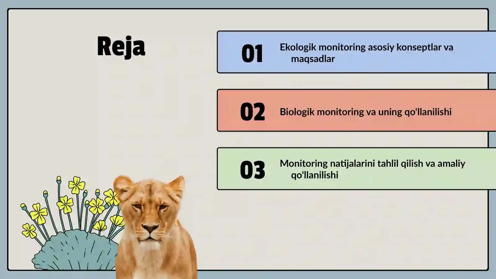 Ekologik va biologik monitoring haqida tushuncha 2