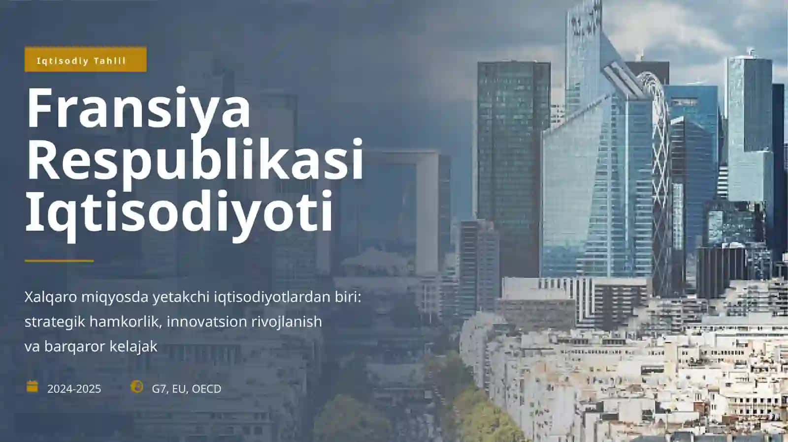 Jahon Iqtisodiyoti fanidan Bajarganishi 2