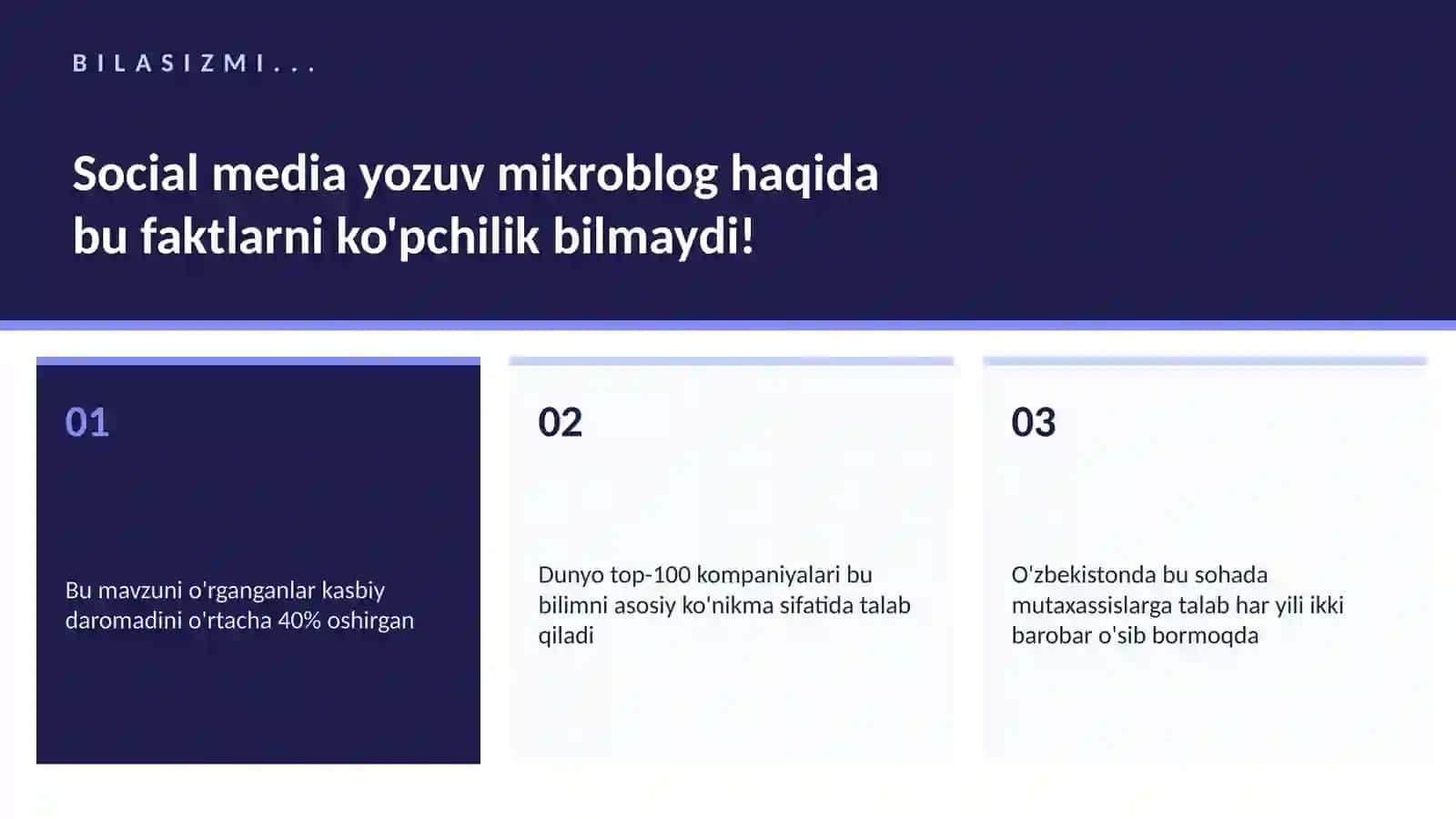 Social media yozuv mikroblog 2
