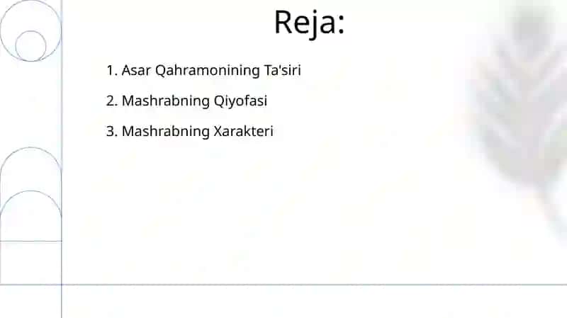 Qissai Mashrabda Mashrab obrazi 2