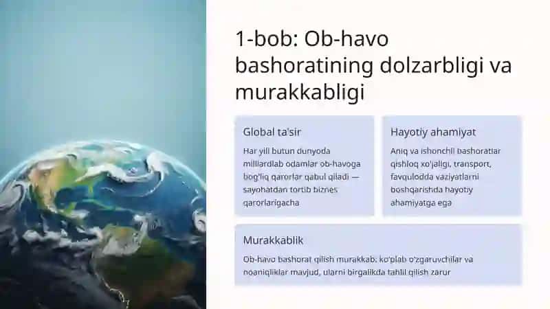 Tasodifiy oʻrmon (Random Forest) yordamida ob-havoni bashorat qilish 2