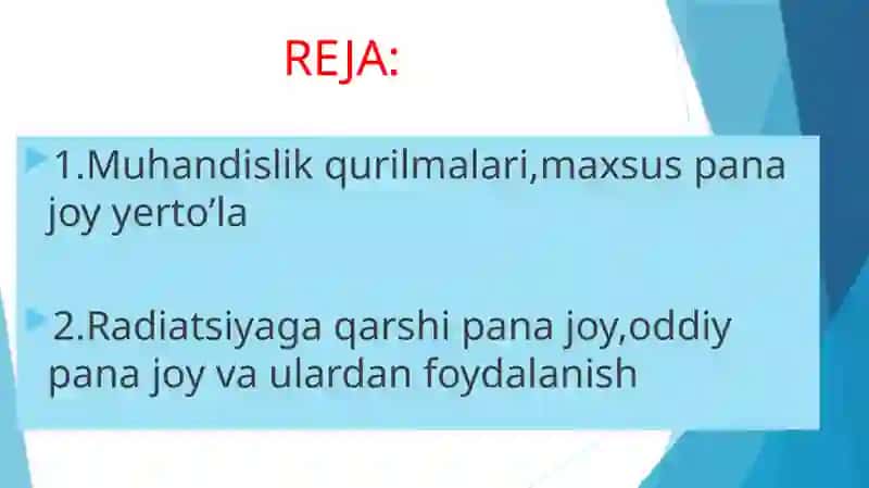 Muhandislik himoya qurilmalari 2
