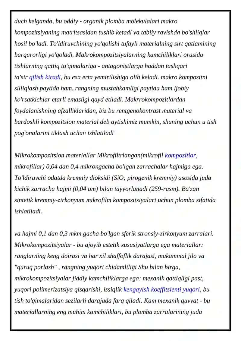 Kompozit plombalar 2