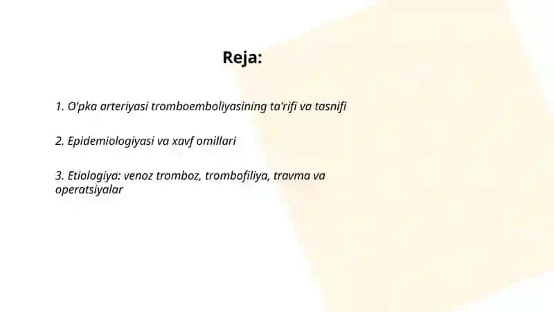 Opka arteriyasi tromboemboliyasi 2