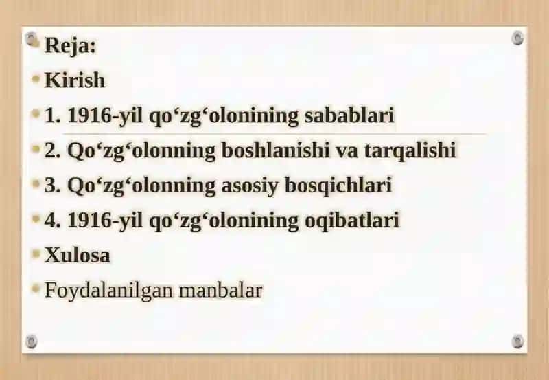 1916-yil xalqqo‘zg‘olonlari va uning oqibatlari 2