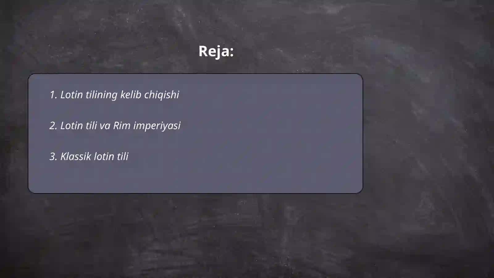 Lotin tili tarixi 2