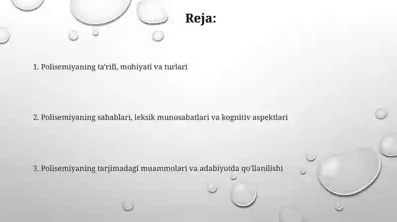 Polisemiya hodisasi 2