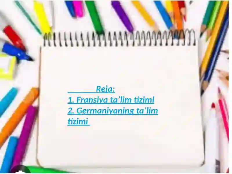Fransiya ta’lim tizimi 2