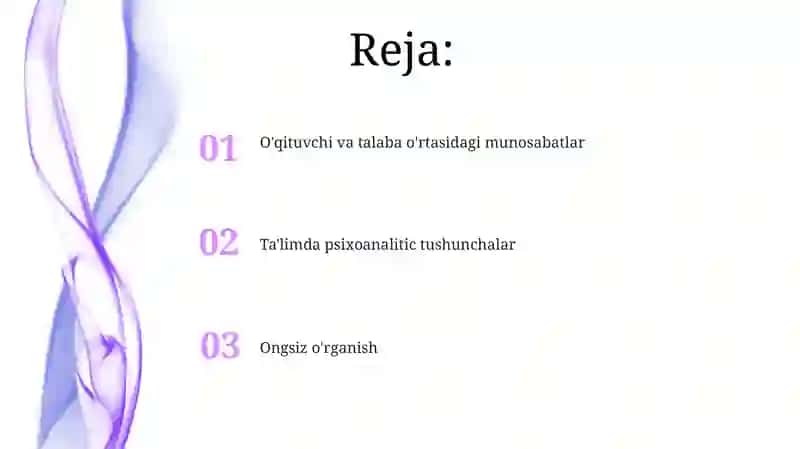 Psixoanalitik pedagogikaning konseptual asoslari 2