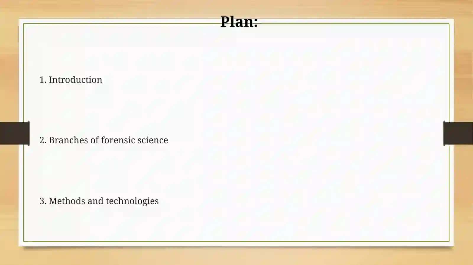 Forensic science 2
