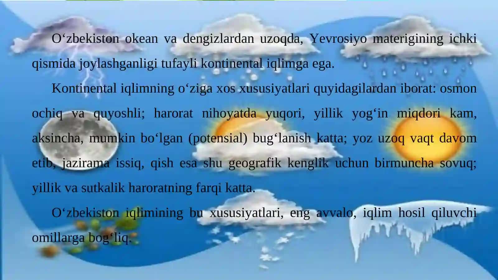 O‘zbekiston iqlimi 2