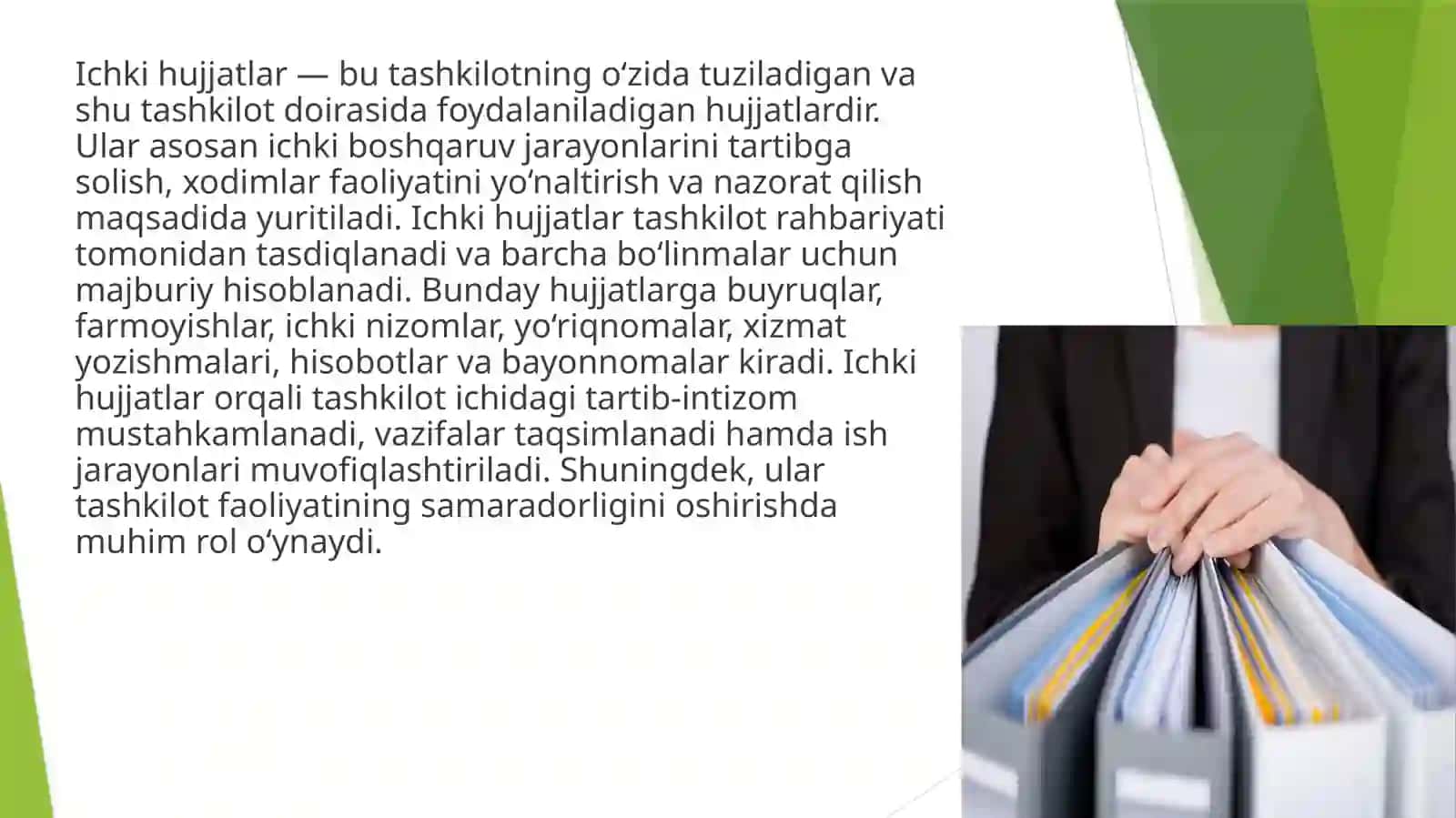 HUJJAT TURLARI VA XUSUSIYATLARI 2