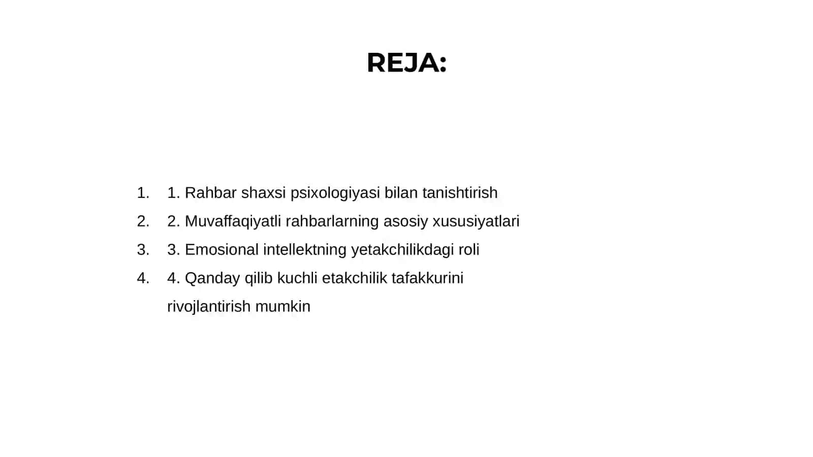 Rahbar shaxsi psixologiyasi 2
