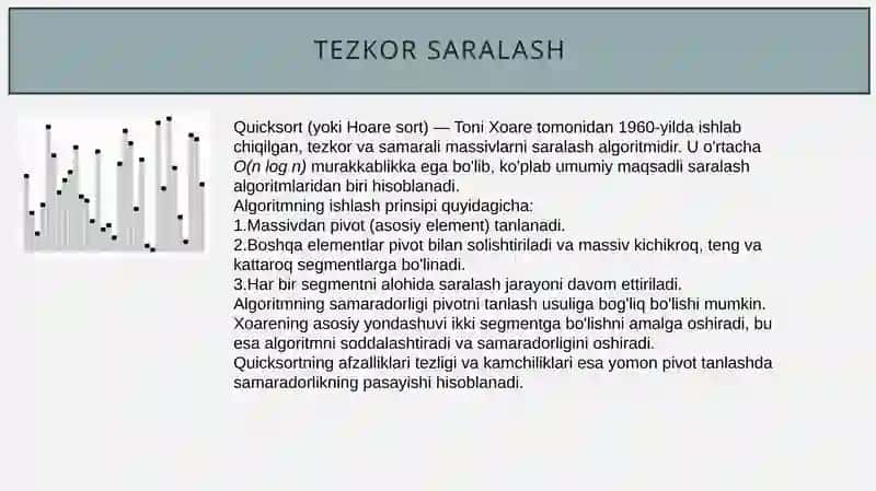Tezkor saralash 2